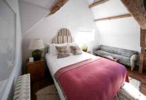 Interior Of Guest Room In Bed And Breakfast Hotel