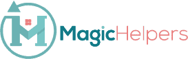 The Magic Helpers icon used as an anchor link on the homepage.